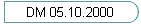 DM 05.10.2000